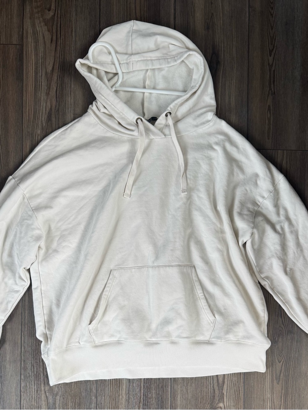 BUFFALO Off-White Pullover Hoodie Sweater - XXL